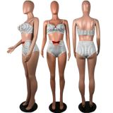 Sexy Swimwear Bikinis Two Piece Sets MDF-5204