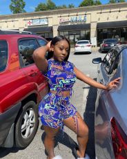 Fashion Letter Printed Short Sleeve Shorts Two Piece Set BDF-21030