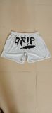 Casual Loose Letter Print Shorts HMS-5430