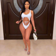 Plus Size Sexy Hollow Out One Piece Swimwear MDF-5211