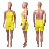 Sexy Halter Backless One Piece Rompers NIK-217