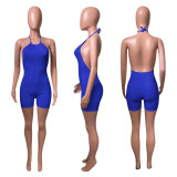 Sexy Halter Backless One Piece Rompers NIK-217