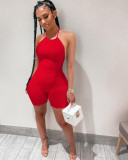 Sexy Halter Backless One Piece Rompers NIK-217