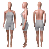 Sexy Halter Backless One Piece Rompers NIK-217