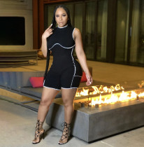 Casual Sleeveless Skinny Rompers YIBF-6044