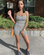 Sexy Spaghetti Strap Tight Rompers NM-8341