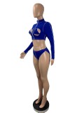 Sexy Long Sleeve Swimwear Bikinis Sets CHY-1319