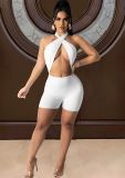 Solid Color Sexy Fashion Rompers FOSF-8056