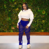 Sexy Mesh See Through Long Pants TE-4234
