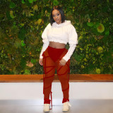 Sexy Mesh See Through Long Pants TE-4234