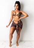 Sexy Printed Swimwear Bikinis 3 Piece Sets ORY-5184