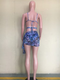 Sexy Printed Swimwear Bikinis 3 Piece Sets ORY-5184