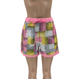 Casual Printed Pocket Shorts GLF-8098-1