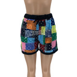 Casual Printed Pocket Shorts GLF-8098-1