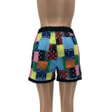 Casual Printed Pocket Shorts GLF-8098-1