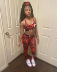 Fashion Print Sports Fitness Vest Pants Two Piece Sets OD-8418