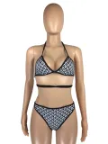 Sexy Printed Swimsuit Bikinis 2 Piece Sets LM-8232