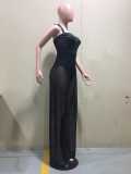Sexy Halter Backless Wide Leg Jumpsuit OD-8441