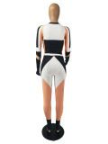 LUCKY LABEL Letter Print Sporty Two Piece Sets FOSF-8027