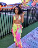Sexy Printed Mesh Two-piece Set With Underpants ORY-5117-1