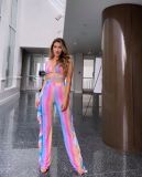 Sexy Printed Mesh Two-piece Set With Underpants ORY-5117-1