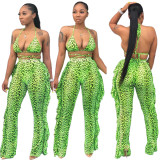 Sexy Printed Mesh Two-piece Set With Underpants ORY-5117-1