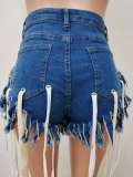 Sexy Denim Tassel Jeans Shorts LSD-9105
