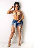 Sexy Denim Tassel Jeans Shorts LSD-9105