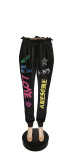 Casual Loose Printed Sashes Long Pants WSYF-5856