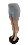 Casual Printed Yoga Tight Shorts WSYF-5833