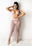 Sexy Mesh Beachwear Bathing Sets Without Underpants TR-1125
