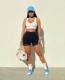 Sexy Tank Top+Lacework Shorts 2 Piece Sets MDF-5234