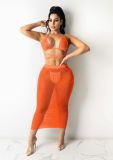 Sexy Mesh Beachwear Bathing Sets Without Underpants TR-1125