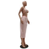 Sexy Mesh Beachwear Bathing Sets Without Underpants TR-1125