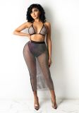 Sexy Mesh Beachwear Bathing Sets Without Underpants TR-1125