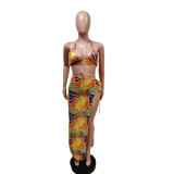 Sexy Printed Bikinis 3 Piece Sets MEM-8350