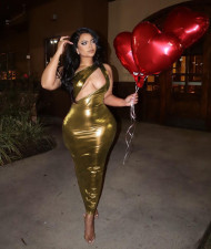 Sexy One Shoulder Hollow Party Club Maxi Dress MK-3053
