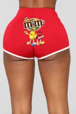 Casual Printed Drawstring Shorts WY-6775