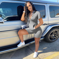 Simple Casual Solid Color Fashion  Two Piece Sets WSYF-5861