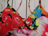 Floral Print Sexy Spaghetti Strap Maxi Dress WY-6785