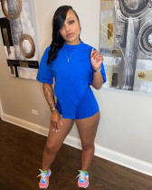 Casual Solid T Shirt And Shorts 2 Piece Sets MK-3054