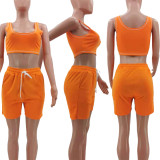Casual Sports Tank Top Shorts 2 Piece Sets TK-6172