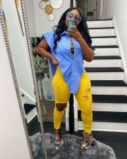 Fashion Casual Solid Color Shirt LSD-9154