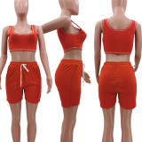 Casual Sports Tank Top Shorts 2 Piece Sets TK-6172