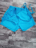 Sexy Solid Swimsuit Bikinis 3 Piece Sets LUO-3166