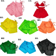 Sexy Solid Swimsuit Bikinis 3 Piece Sets LUO-3166