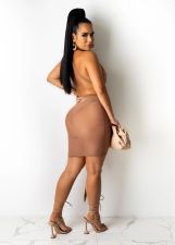 Sexy Mesh Patchwork Bandage Club Dress BS-1271