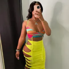 Sexy Spaghetti Strap Cami Top GLF-8162