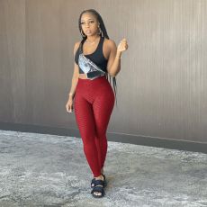 Sexy Fitness Yoga Butt Lifting Leggings SH-390082