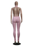 Fashion Sexy Backless Deep V Halter Jumpsuit YS-8570